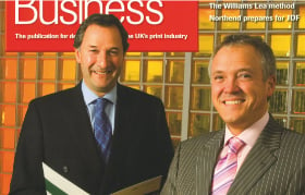 Merger of Buckingham Colour Group and Colour Quest cover of Print Business 2007
