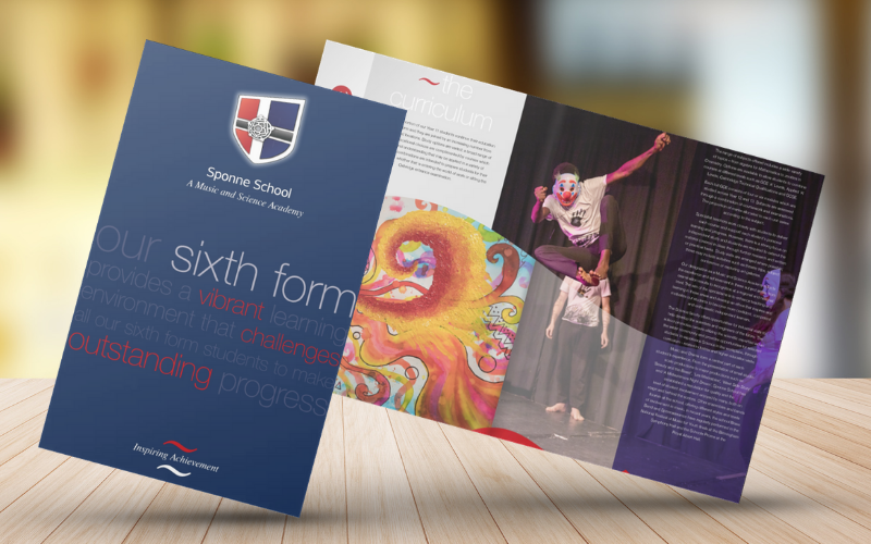 Prospectus design and print