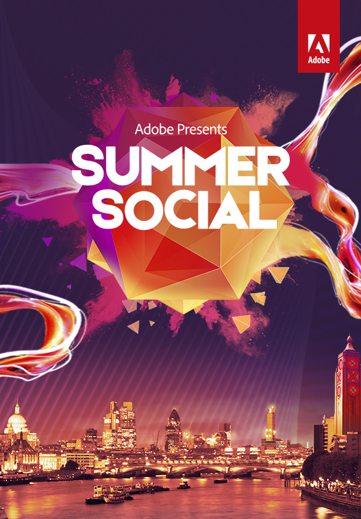 Adobe Summer social graphic
