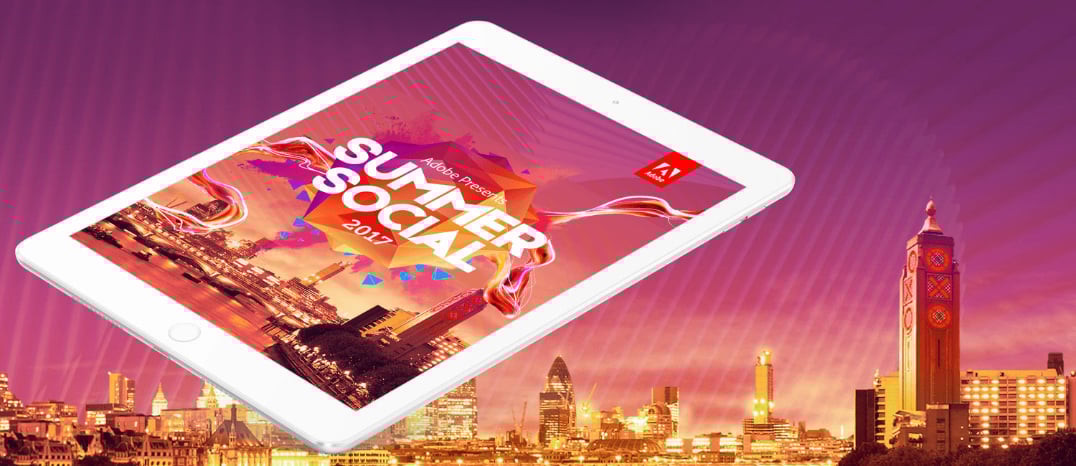 Adobe Summer Social 2017 iPad
