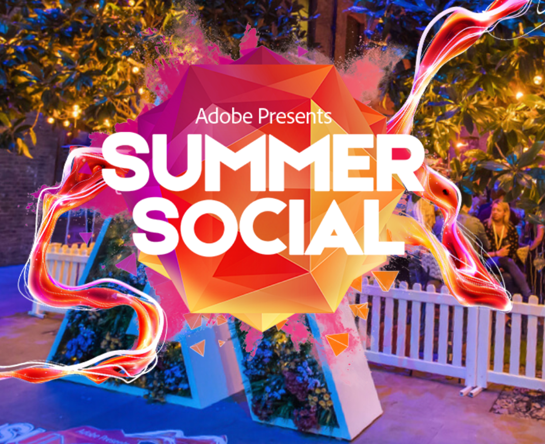 Adobe Summer Social campaign graphic