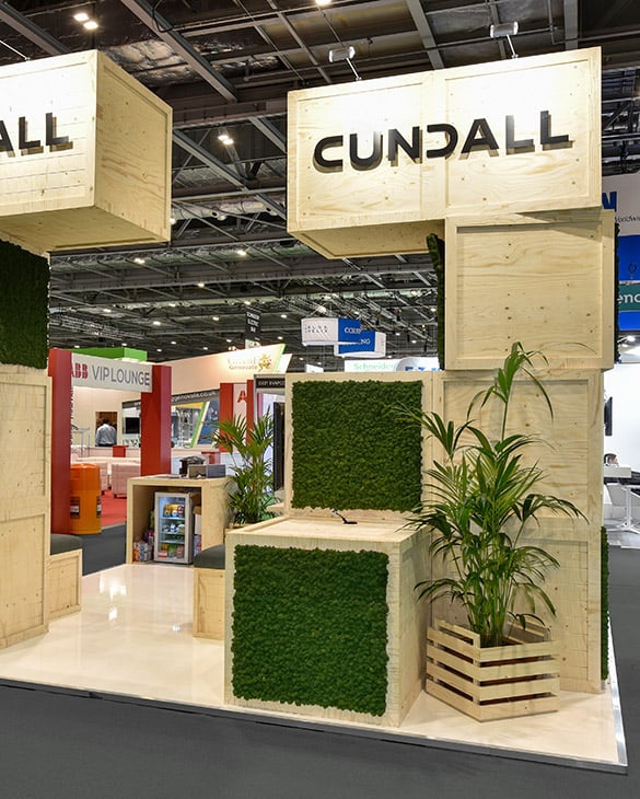 Cundall exhibition stand