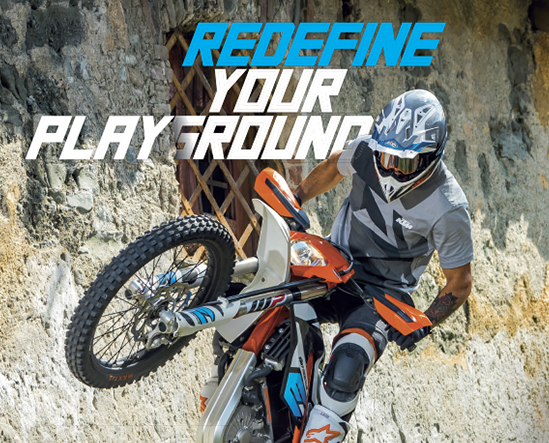 KTM motorcycles redefine your playground