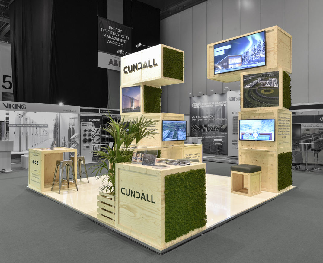 Cundall wooden exhibition stand