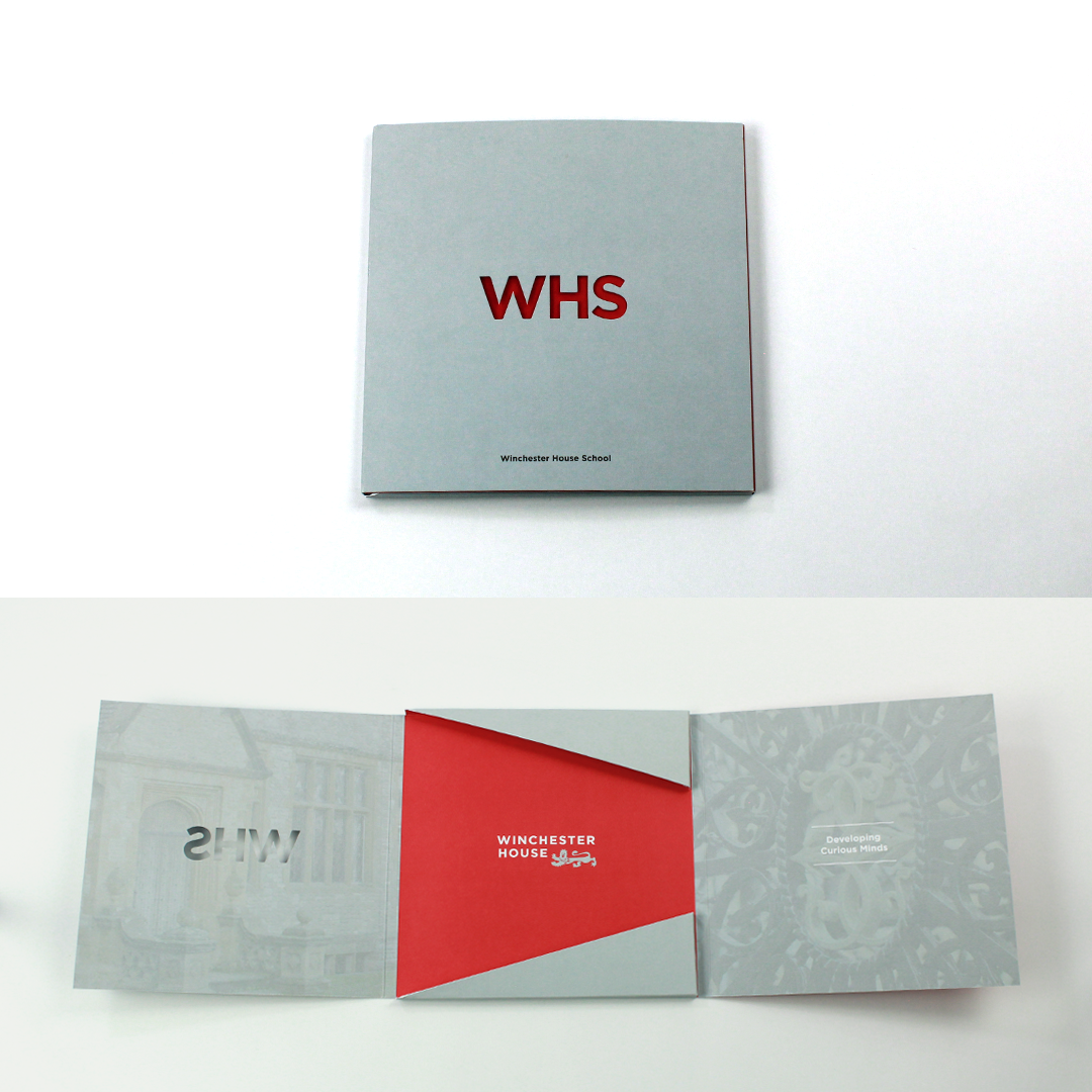 Winchester House School Prospectus design and production
